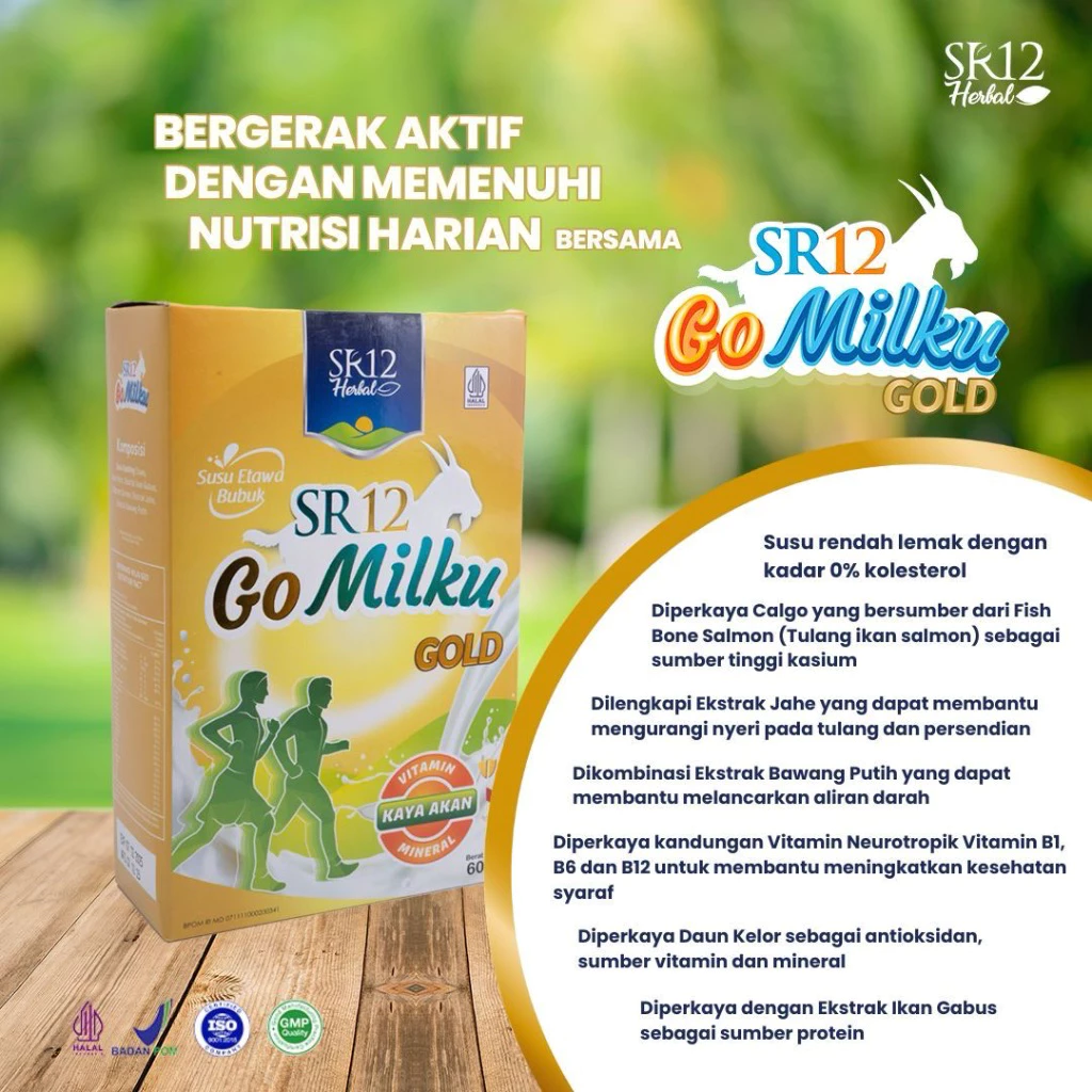 Tampilan produk Go Milku Gold SR12